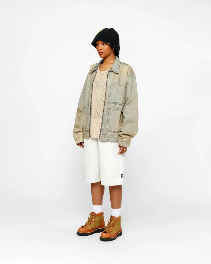BEACH SHORT BRUSHED COTTON - Four Street