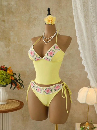 Bellisia 2026 New Spring/Summer Women 2 Pieces Swimwear, Skirt Swimwear Set, Elegant Casual Beach Holiday