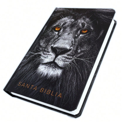 Biblia Leon Con Imagenes De La Tierra Santa RV1960, Tapa Dura