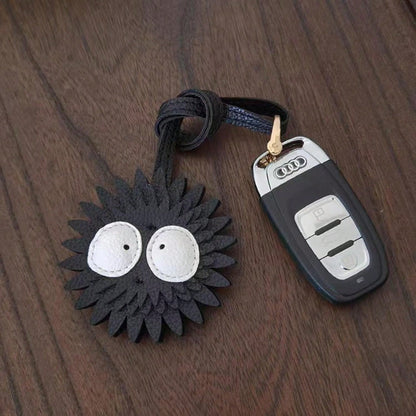 Black Briquette Bag Charm, Fashion Bag Charm For Purse Handbags Bag Accessories PU Key Charms