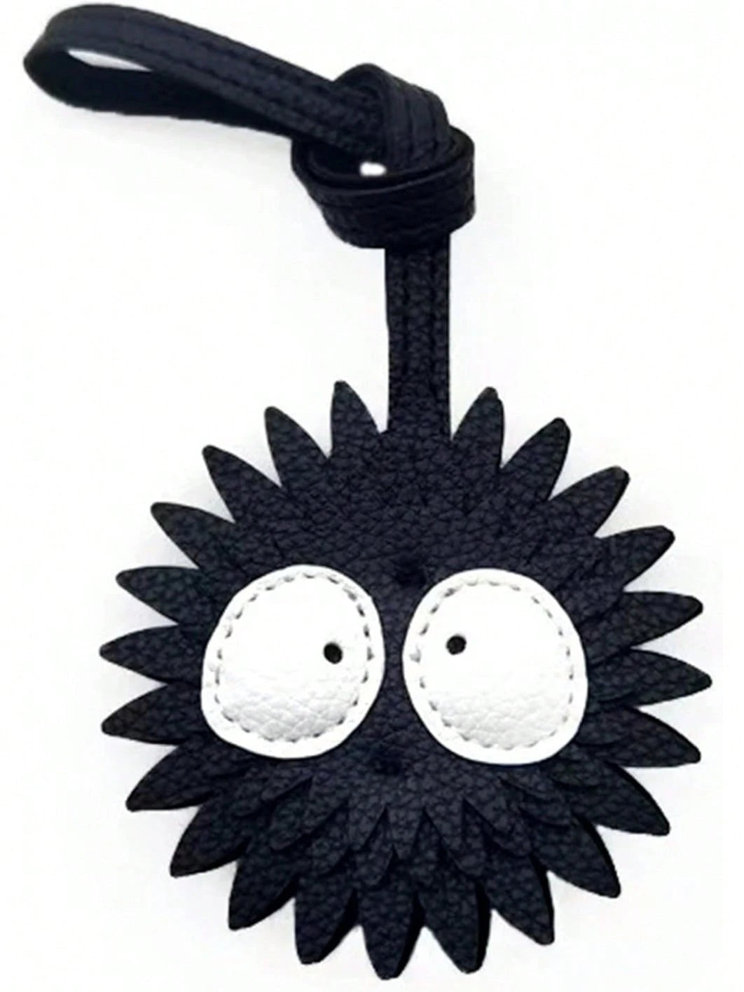 Black Briquette Bag Charm, Fashion Bag Charm For Purse Handbags Bag Accessories PU Key Charms