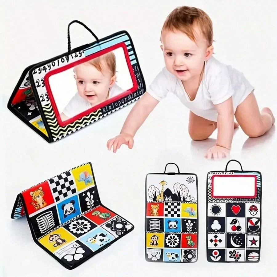 Black & White, Black & Red Cloth Book Toy, Parent-Child Interactive Toy, Can Cultivate Children's Shape Recognition And Color Identification Ability