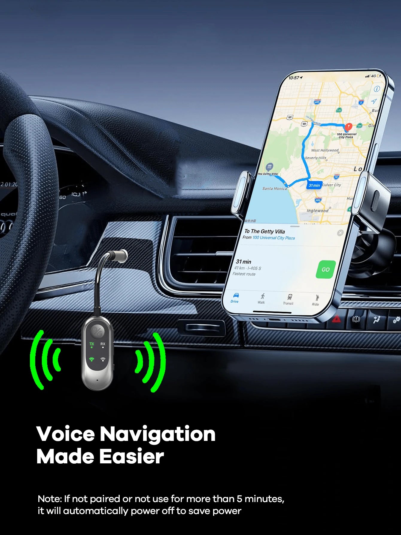 Bluetooth Receiver & Transmitter 2-In-1; Mini Portable Adapter With Noise Cancelling Mic For Home Audio/Car/TV/Wired Headphones/Wired Speaker; Hands-Free Call; Home Stereo; 3.5mm AUX Bluetooth Car Ada