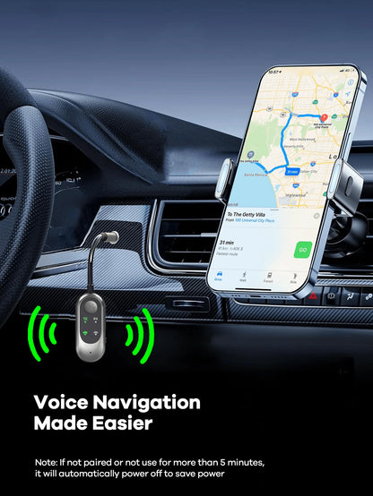 Bluetooth Receiver & Transmitter 2-In-1; Mini Portable Adapter With Noise Cancelling Mic For Home Audio/Car/TV/Wired Headphones/Wired Speaker; Hands-Free Call; Home Stereo; 3.5mm AUX Bluetooth Car Ada