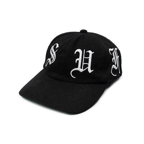 Boné 6 Panel $ Embroidery Preto - Four Street