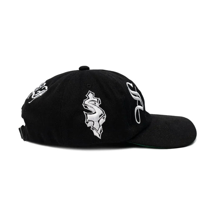 Boné 6 Panel $ Embroidery Preto - Four Street