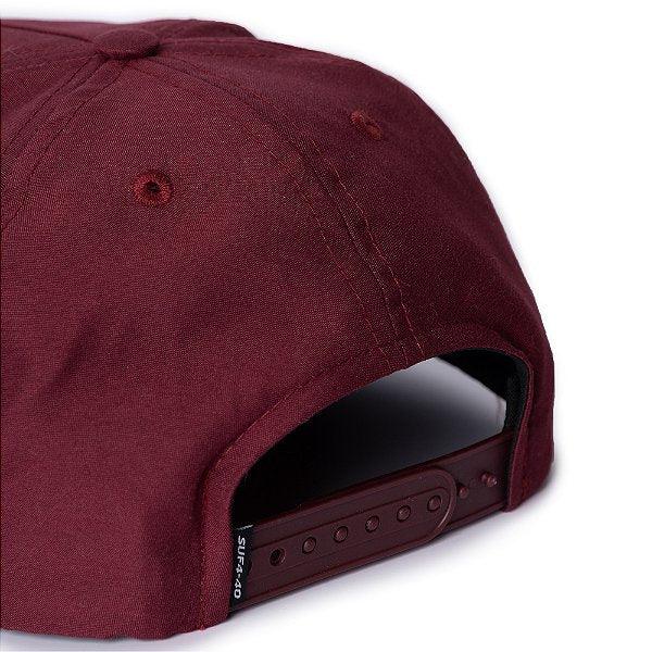 Boné 6 Panel Sufgang 4SUF Bordô - Four Street