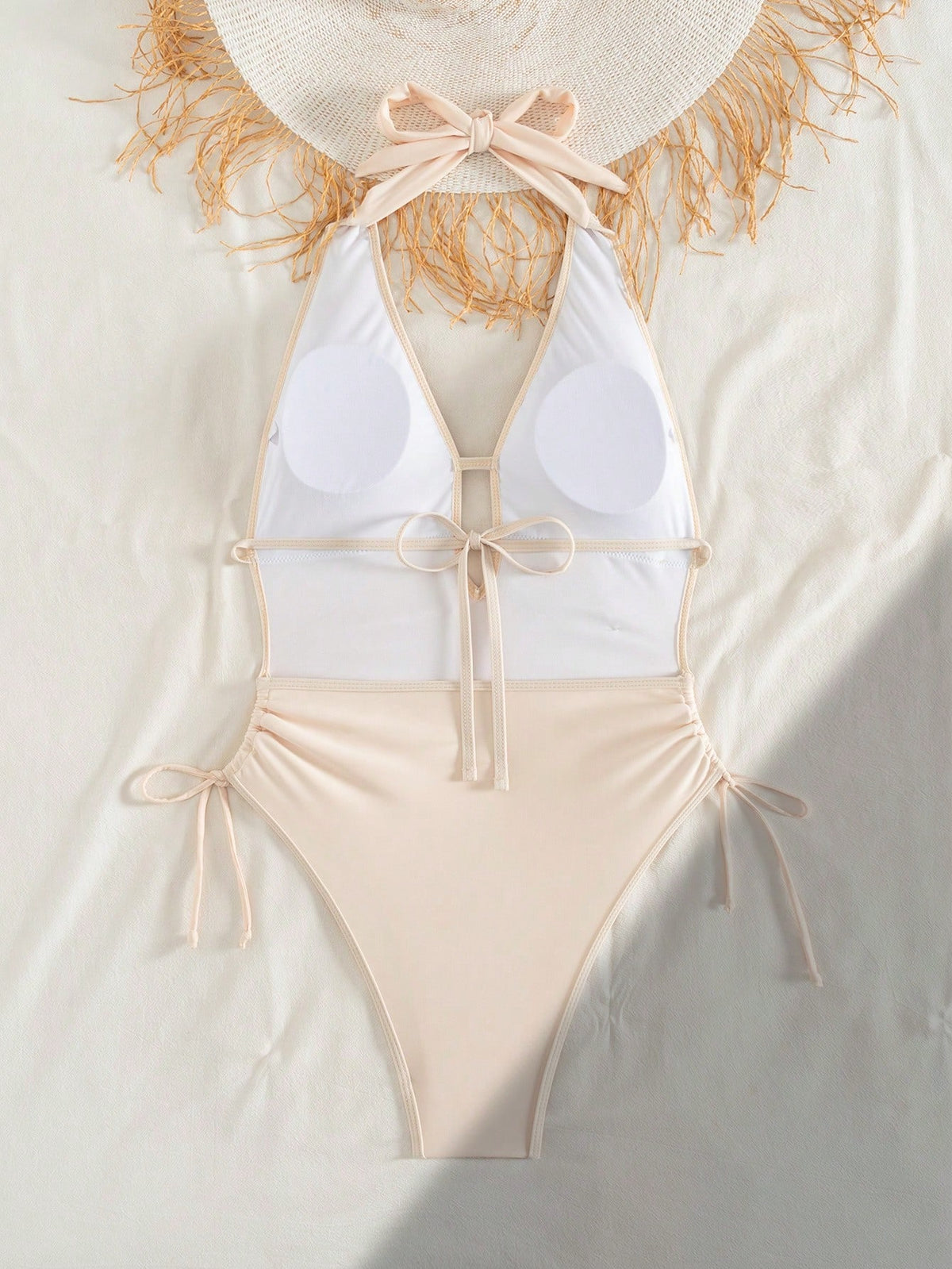 Bonvoyette Women's One-Piece Swimsuit, All-Season Versatile New Style, Knitted, Holiday Party, Beach, New Year, Graduation Ceremony, Classic Color, Sexy Elegant Playful Cute, Beach Pool Party, Vacatio