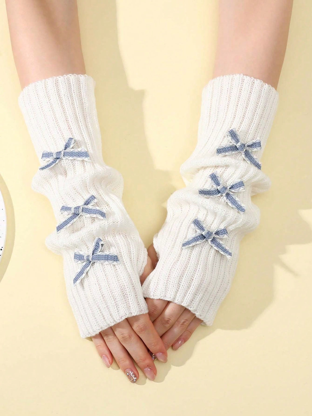 Bow Tie Arm Warmers For Girls, Autumn And Winter Season, Warmth, Winter Accessories, Elegant Design, Girls Accessories, Sleeves, Back To School