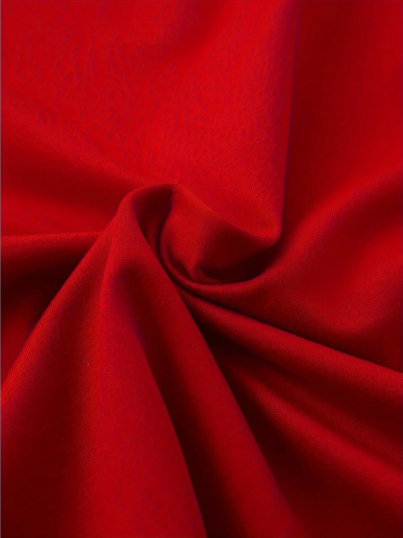Bright Red Oversized Tee, Be The Sunshine Inspirational Sun Print Soft Cotton Retro Positive Casual Summer T-Shirt