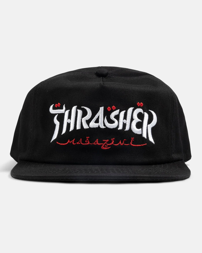 CALLIGRAPHY - SNAPBACK - BLACK - Four Street