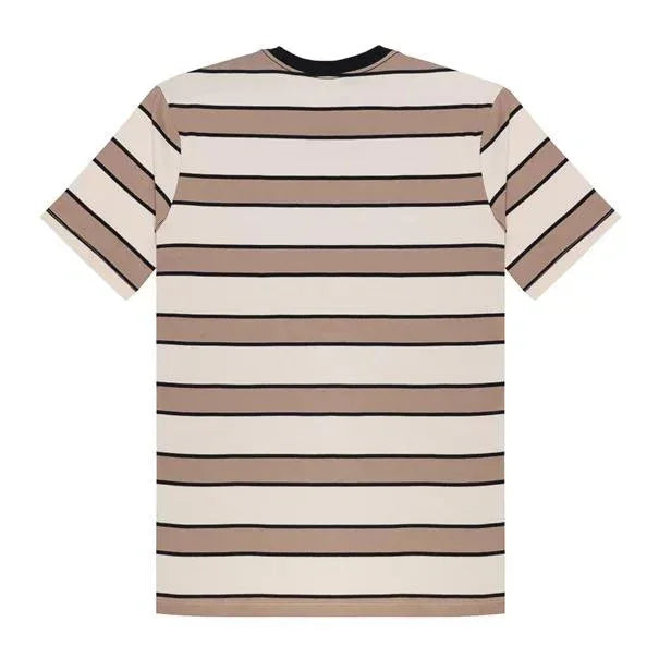 CAMISETA LISTRADA CAPUCCINO - Four Street