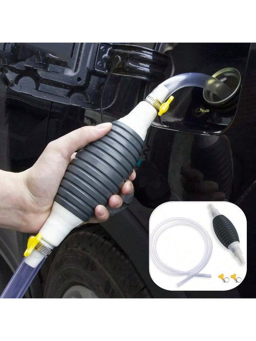 Car Fuel Tank Sucker High Flow Siphon Hand Pump For Manual Hand Liquid Water Gasoline Gas Oil Transfer Pump