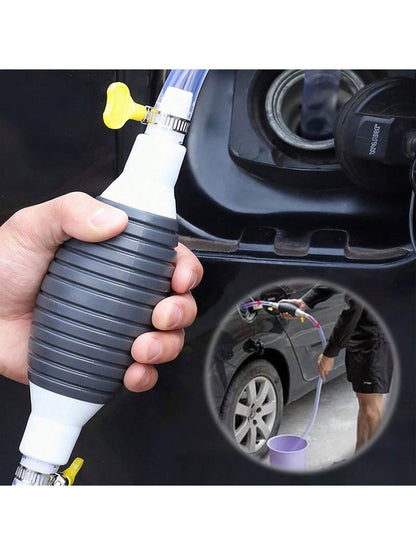 Car Fuel Tank Sucker High Flow Siphon Hand Pump For Manual Hand Liquid Water Gasoline Gas Oil Transfer Pump