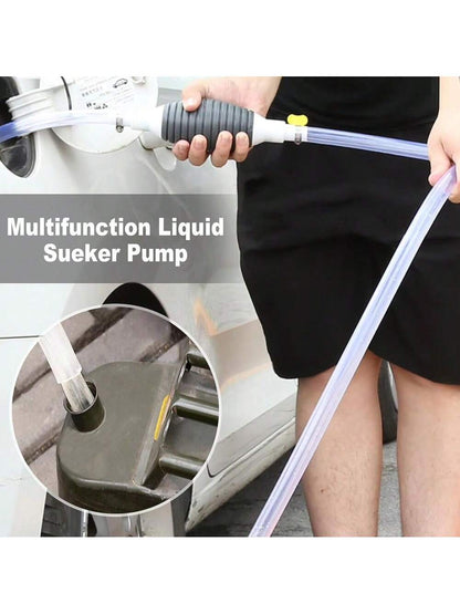 Car Fuel Tank Sucker High Flow Siphon Hand Pump For Manual Hand Liquid Water Gasoline Gas Oil Transfer Pump