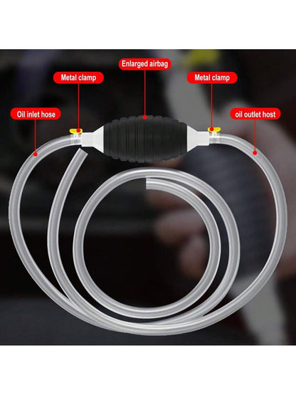 Car Fuel Tank Sucker High Flow Siphon Hand Pump For Manual Hand Liquid Water Gasoline Gas Oil Transfer Pump