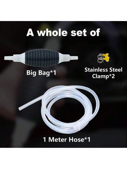Car Fuel Tank Sucker High Flow Siphon Hand Pump For Manual Hand Liquid Water Gasoline Gas Oil Transfer Pump
