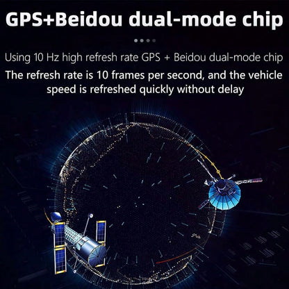 Car GPS Speedometer HUD Display, Digital KM/H MPH Speed Meter With Bright LED Screen, USB Plug And Play Head Up Display For Cars Trucks SUV, Compact Driving Accessories Gift For Men Women
