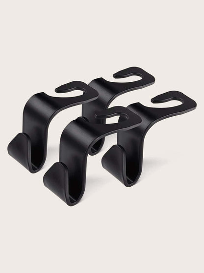 Car Headrest Hook, Headrest Storage Clip, Multi-Function Back Seat Storage Hook, Front And Rear Seat Storage Rack, Car Interior Storage Accessories, Suitable For Car Interior Accessories, Car Decorati