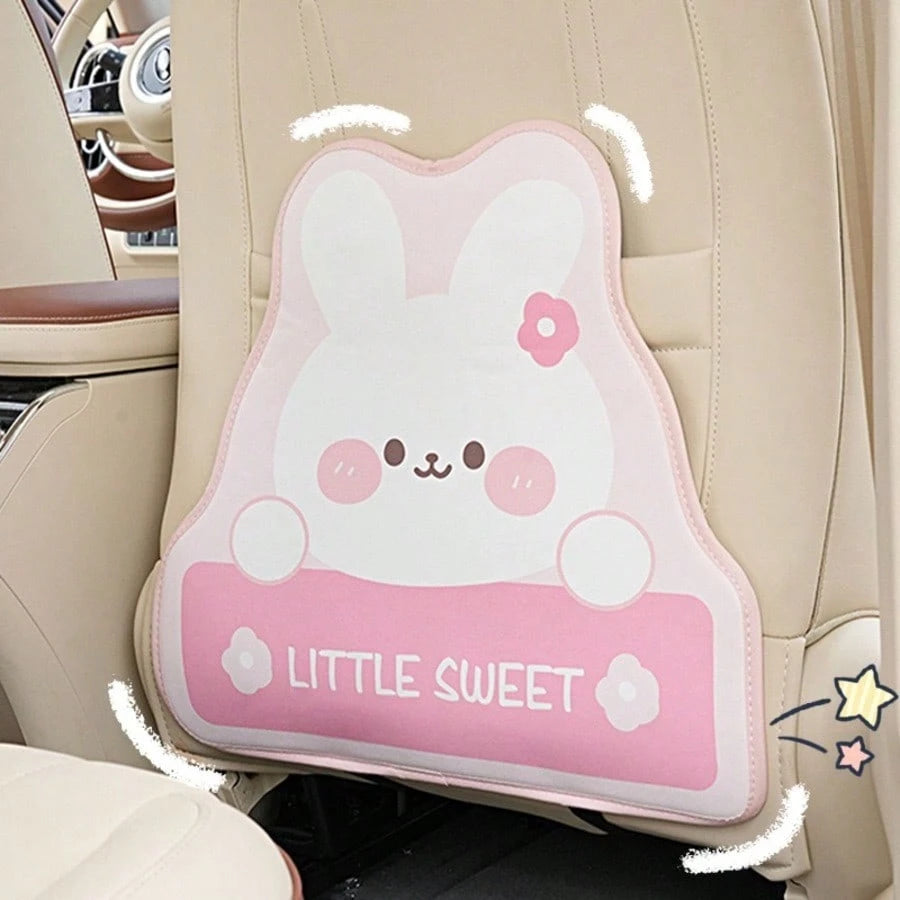 Car Rear Seat Kick Mat, Waterproof Leather Car Rear Seat Cover, Protects Car From Mud, Dirt, Scratches, Sedan Rear Seat Protection Accessories Car Seat Back Anti-Kick Mat Leather Car Rear Seat Protect