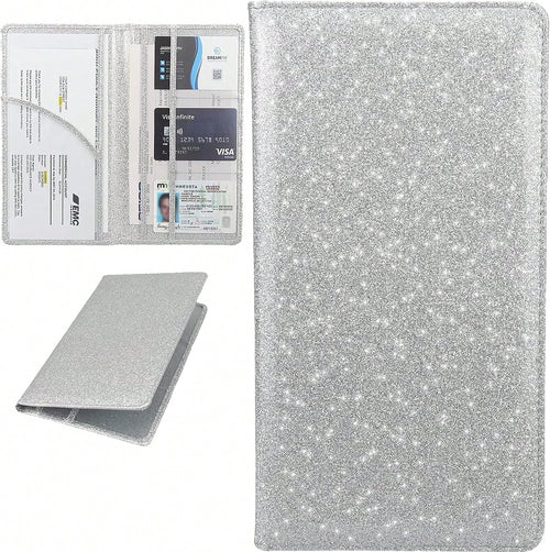 Car Registration And Insurance Holder, Bling Premium Pu Leather Vehicle Glove Box Organizer, Prefect Leather License Registration Holder For Driver