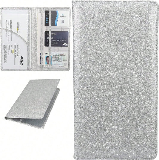 Car Registration And Insurance Holder, Bling Premium Pu Leather Vehicle Glove Box Organizer, Prefect Leather License Registration Holder For Driver