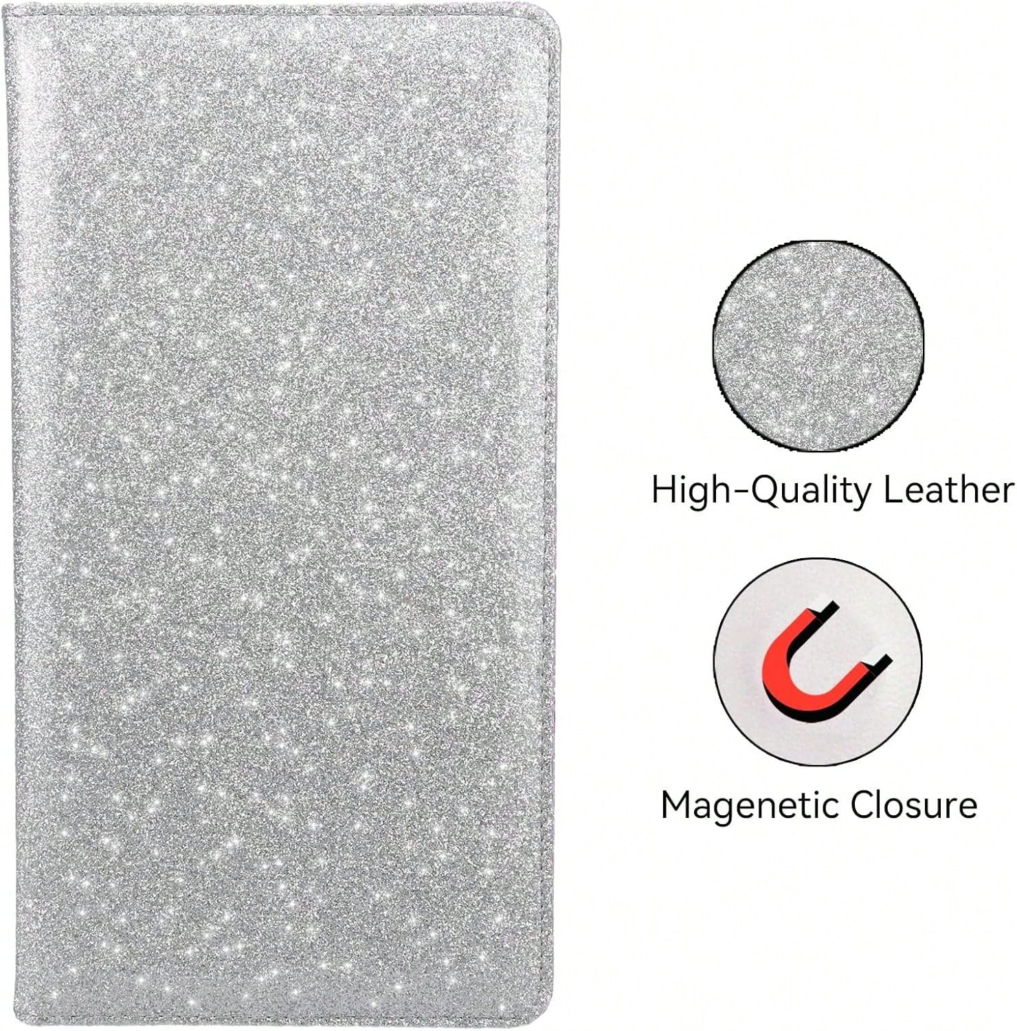 Car Registration And Insurance Holder, Bling Premium Pu Leather Vehicle Glove Box Organizer, Prefect Leather License Registration Holder For Driver