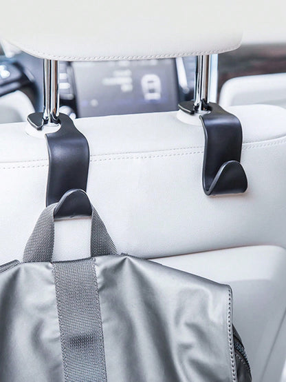 Car Seat Back Storage Hook, Headrest Storage Clip, Multi-Function Rear Seat Storage Hook, Front And Rear Seat Storage Rack, Car Interior Storage Accessories, Suitable For Car Interior Accessories, Car