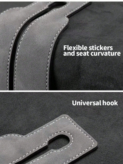 Car Seat Headrest Hooks, Dual Headrest Hooks, Car Back Seat Headrest Hooks, Can Be Used To Hang Handbags, Bags, Clothes And Wallets