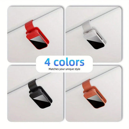 Car Sun Visor Glasses Holder- Fashionable Glasses Clip Suitable For Car Interior, Ticket And Card Storage Organizer