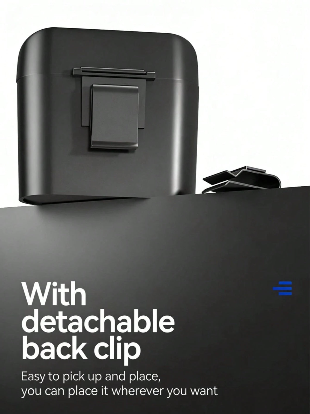 Car Trash Can, Mini Storage Bag, Multi-Functional Seat Side Hanging Organizer With Lid, Upgraded Thickened Mini Desktop Trash Can, Multi-Functional Storage Box, Leak-Proof Lid, Suitable For Car, Offic