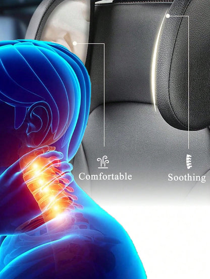 Car Travel Headrest Pillow, Adjustable Sleeping Headrest, Seat Head Support, U-Shaped Memory Foam Side Support Neck Pillow, Suitable For Various Vehicle Models, Ideal Choice For Road Trips, Car Access
