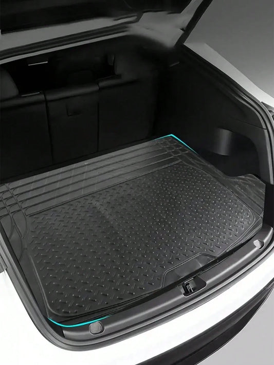 Car Trunk Mat PVC Waterproof And Cuttable Universal Mat Wear-Resistant And Waterproof Car Interior Mat Anti Slip Trunk Mat,Easy To Clean, Keep Clean, Essential Tools And Decorations For Cars