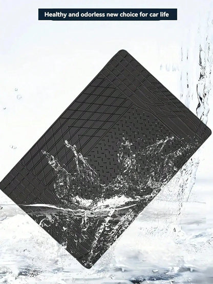 Car Trunk Mat PVC Waterproof And Cuttable Universal Mat Wear-Resistant And Waterproof Car Interior Mat Anti Slip Trunk Mat,Easy To Clean, Keep Clean, Essential Tools And Decorations For Cars