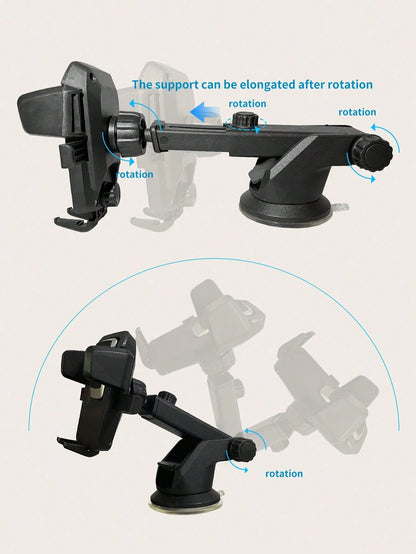 Car Universal Hands-Free Suction Cell Phone Holder For Car Dashboard Air Vent Car Phone Holder Mount