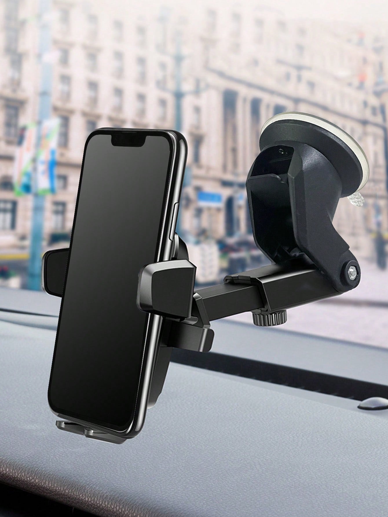 Car Universal Hands-Free Suction Cell Phone Holder For Car Dashboard Air Vent Car Phone Holder Mount