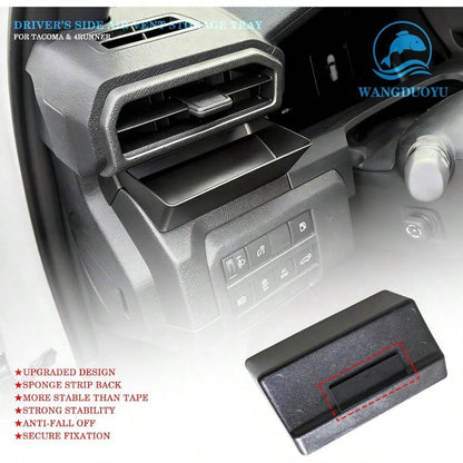 Car Vent Storage Tray 2024 2025 2026 Tacoma And 2025 2026 4Runner Driver Side, Storage Organizer Box Accessories