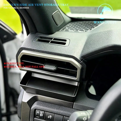 Car Vent Storage Tray 2024 2025 2026 Tacoma And 2025 2026 4Runner Driver Side, Storage Organizer Box Accessories