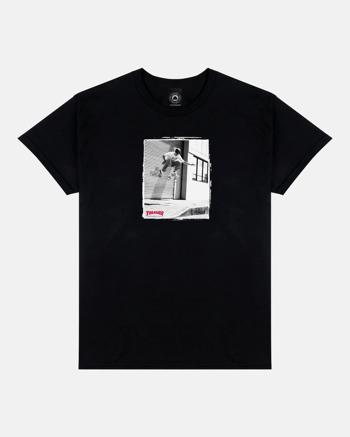 CARROLL KICKFLIP - TSHIRT - BLACK - Four Street