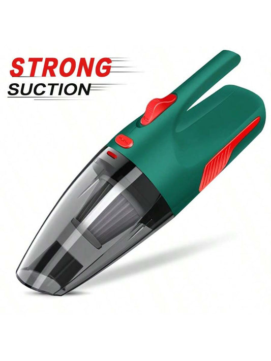 CascadeVac,Household Car Dual-Use High-Power Handheld Wireless Car Vacuum Cleaner USB Charging Mini Home Vacuum Cleaner,0-200w Power