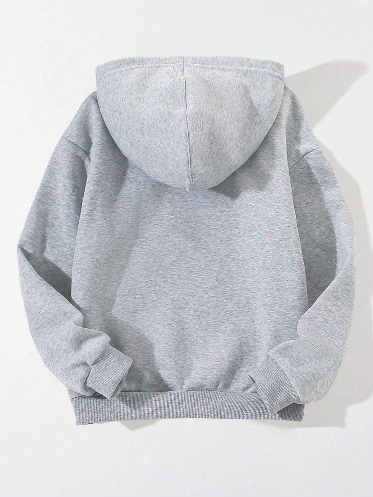Casual Minimalist Cartoon Graphic Loose Fit Long Sleeve Hoodie Sweatshirt For Boys