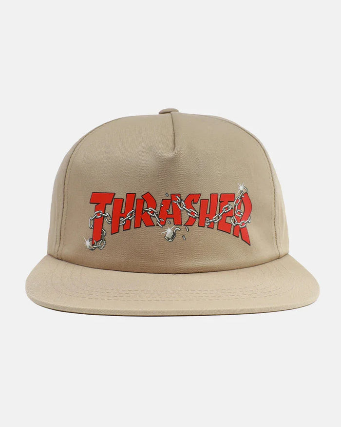 CHAINS BY DANIEL SHEPARD - SNAPBACK - KHAKI - Four Street