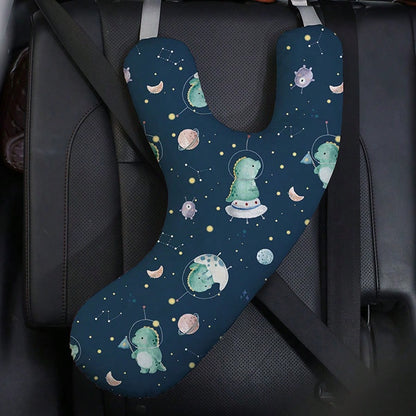 Children's Car Seat- Rear Seat Headrest- Long-Distance Travel Pillow- Rear Seat Headrest- Side Sleeping Neck Support Pillow