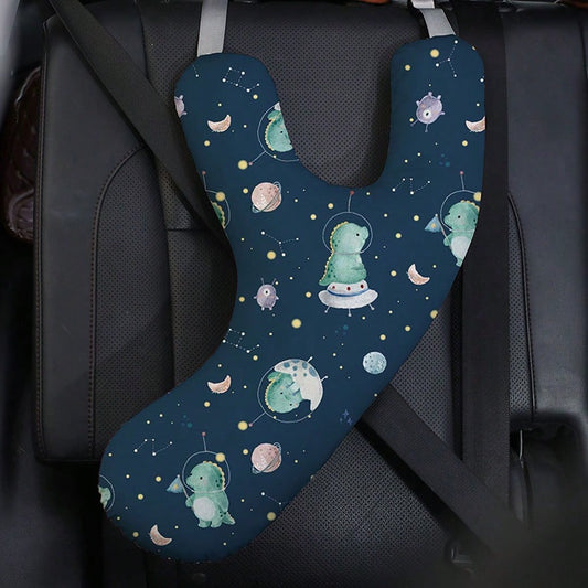Children's Car Seat- Rear Seat Headrest- Long-Distance Travel Pillow- Rear Seat Headrest- Side Sleeping Neck Support Pillow