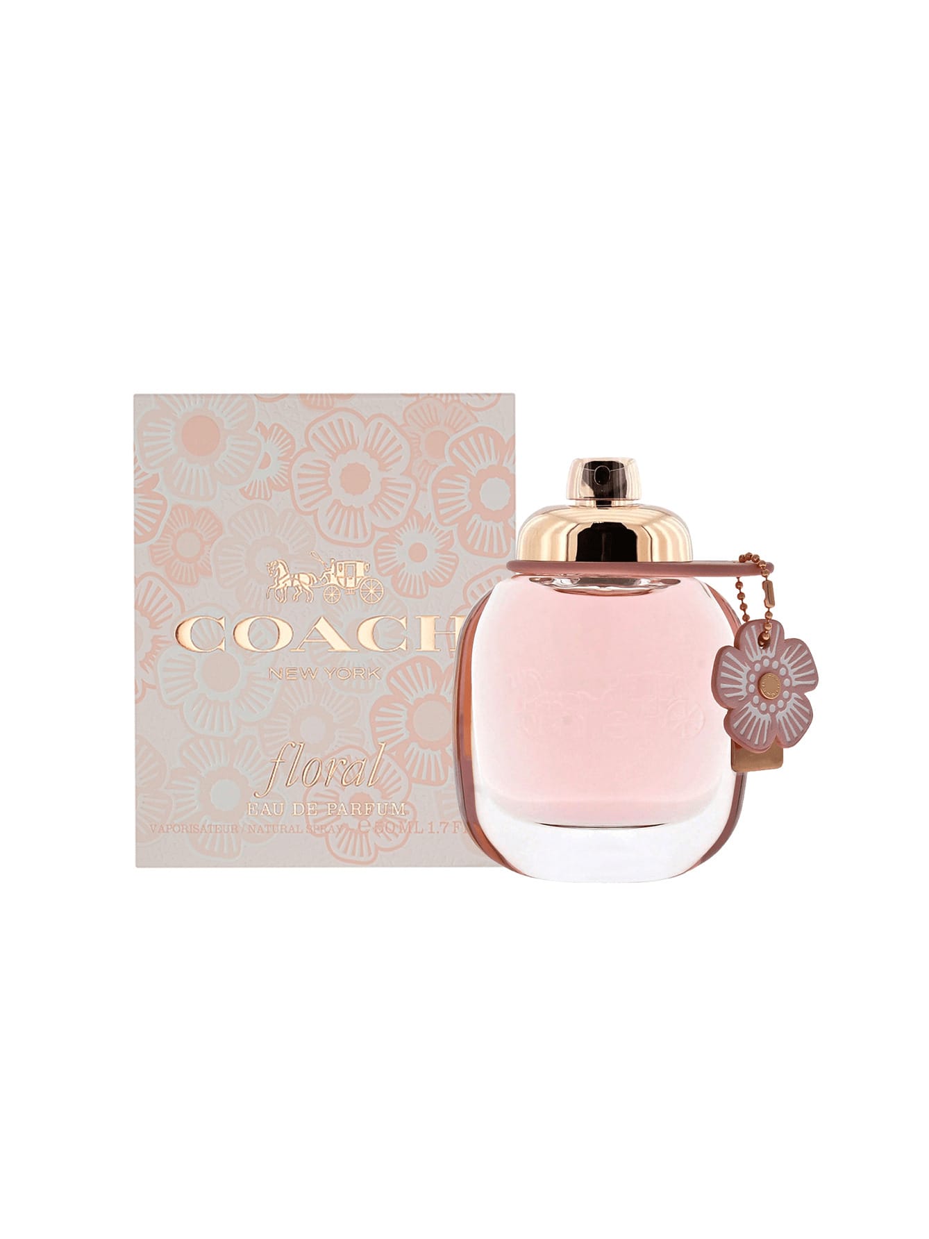 Coach Floral Eau De Parfum Spray For Women EDP Mini 0.15oz/4.5ml,1.7oz/50ml,1oz/30ml,3oz/90ml- Perfume For Long Lasting Suitable For Birthday, Office, Gift, Daily Use