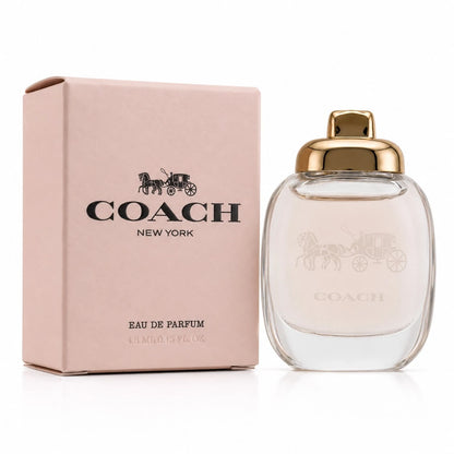 Coach New York Eau De Parfum For Women(Mini) 0.15 Fl Oz/4.5 Ml(Mini Travel Size Perfume)