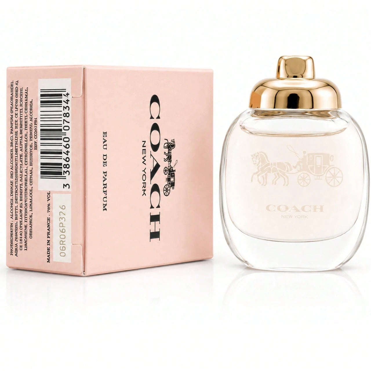 Coach New York Eau De Parfum For Women(Mini) 0.15 Fl Oz/4.5 Ml(Mini Travel Size Perfume)