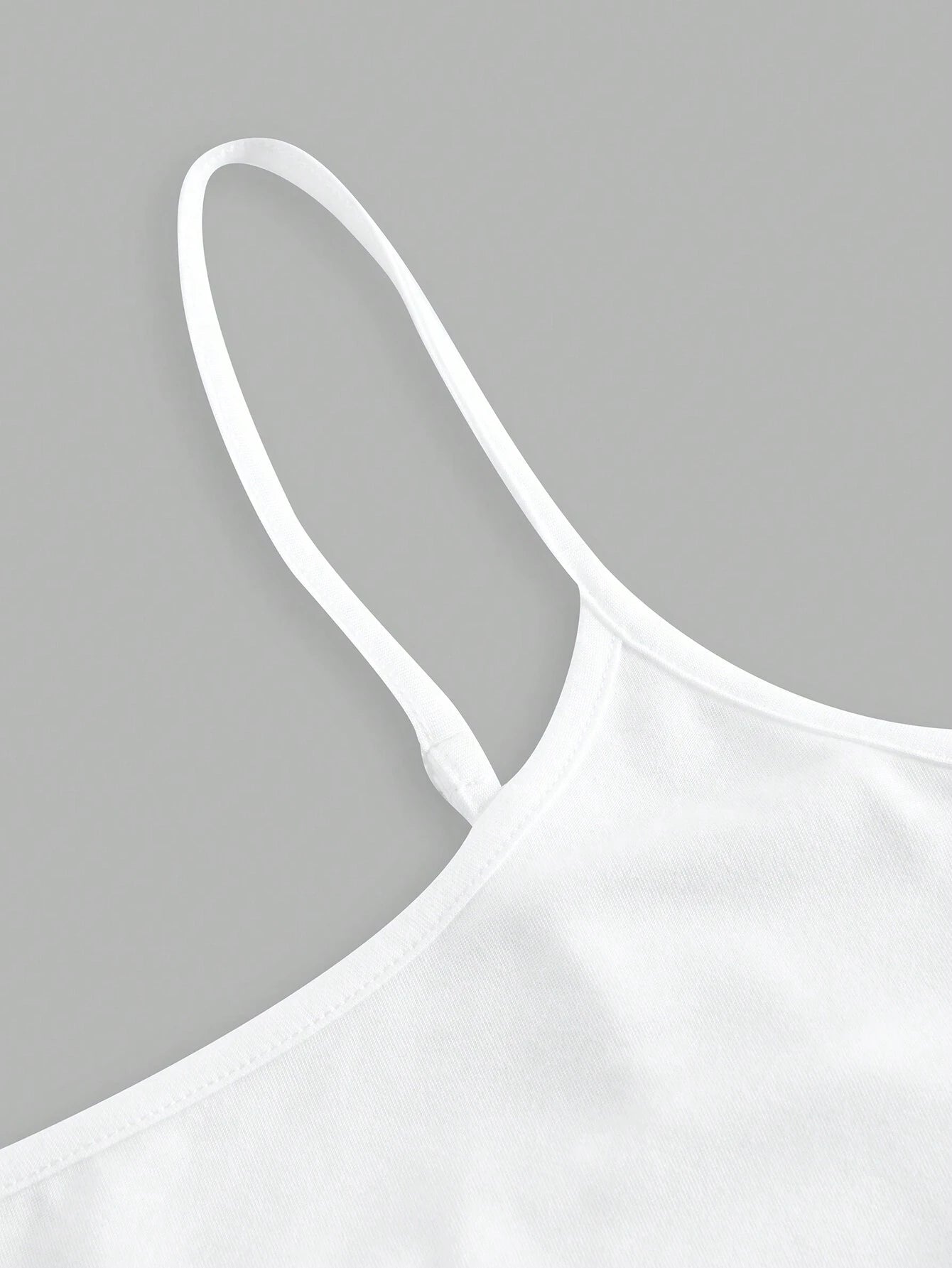 Comfortcana 3pcs Women's Solid Color Casual Versatile Camisole Tank Top, Black And White,Summer,Basics,Everyday Spaghetti Cami Multipack Body Tops