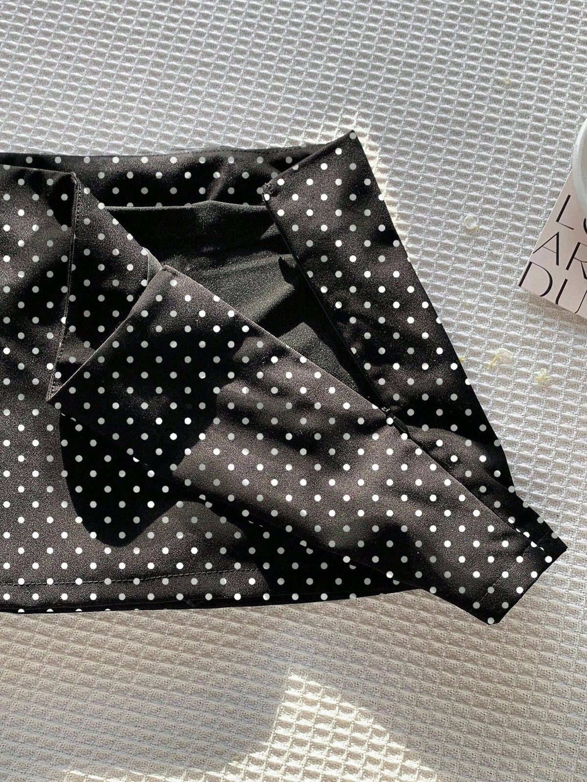 Comfortcana Women's Polka Dot Print Minimalist 70s 1960s 70s 1960s Casual Skirt Birthday Work Birthday White And Black Polka Dot Polka Dot Autumn