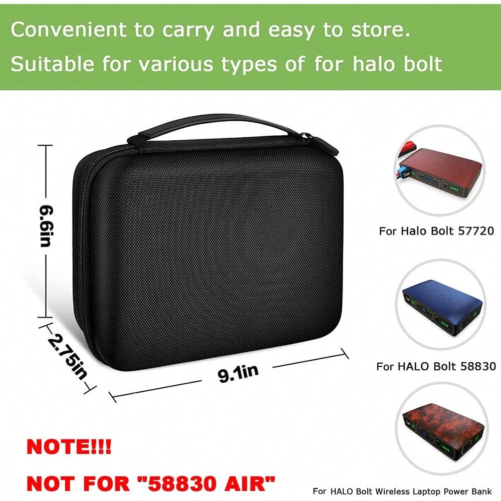 Compatible With Bolt Portable Car Jump Starter 57720 58830 (Not Bolt), Storage Holder Wireless Laptop Power Bank- Box Only